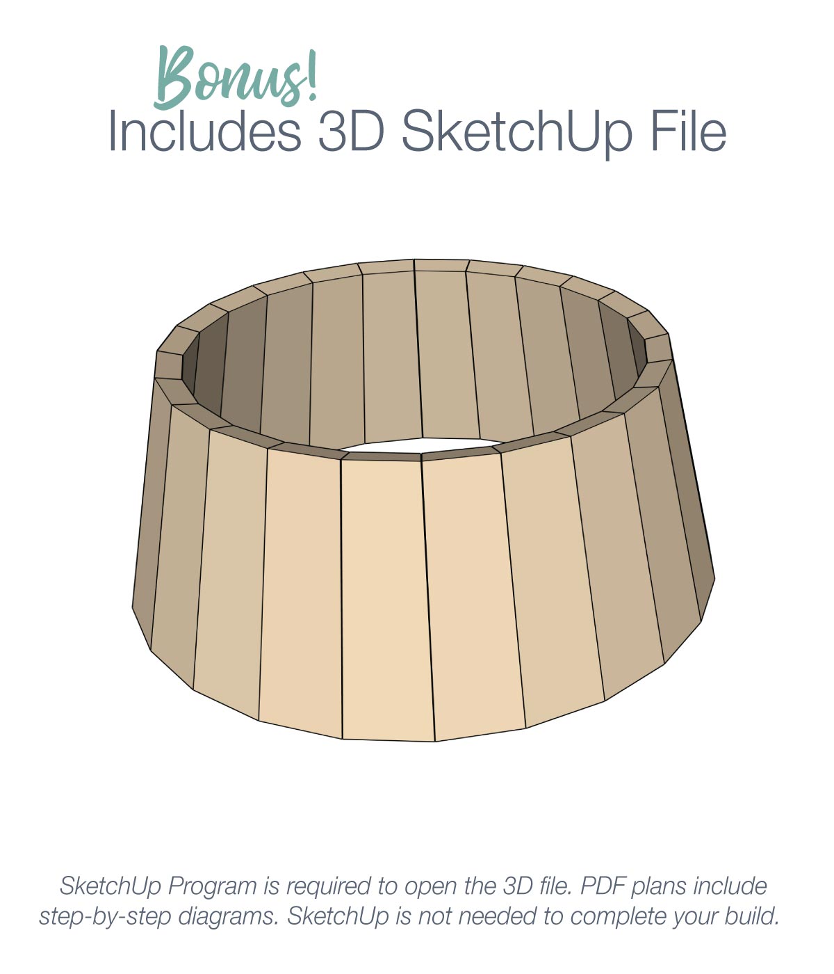 Christmas Tree Collar Build Plans