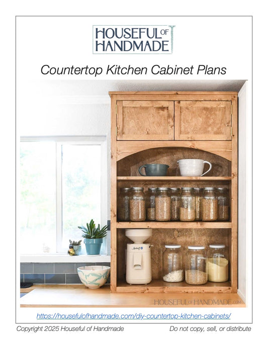 Countertop Kitchen Cabinets Woodworking Plans