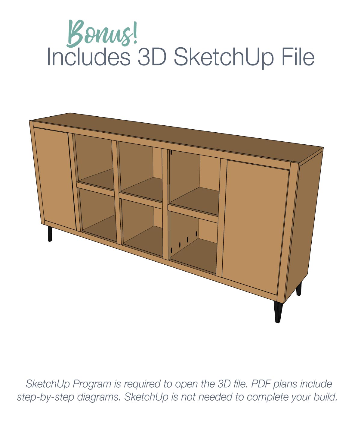 Cube Storage Shelf Woodworking Plans
