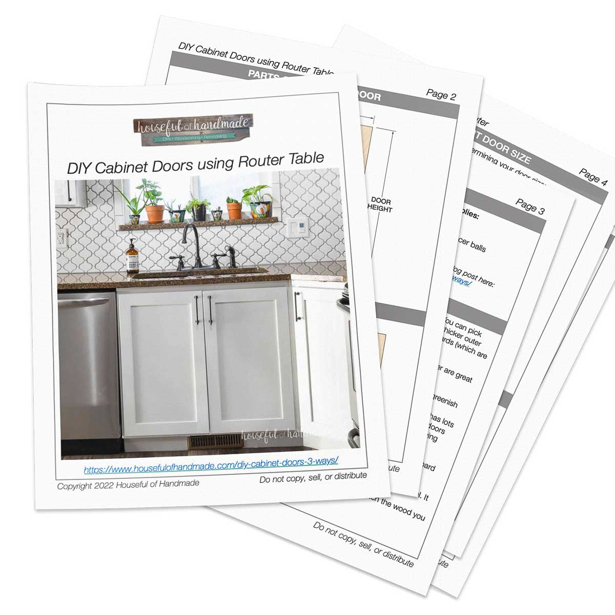 Ultimate Cabinet Door Building Bundle - 3 PDF Door Guides