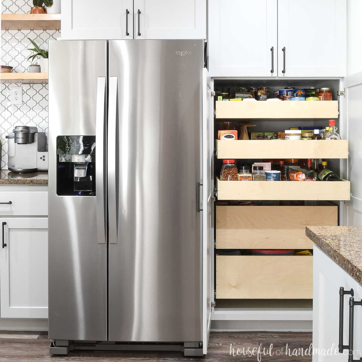 Face Frame Pantry Cabinet Woodworking Plans