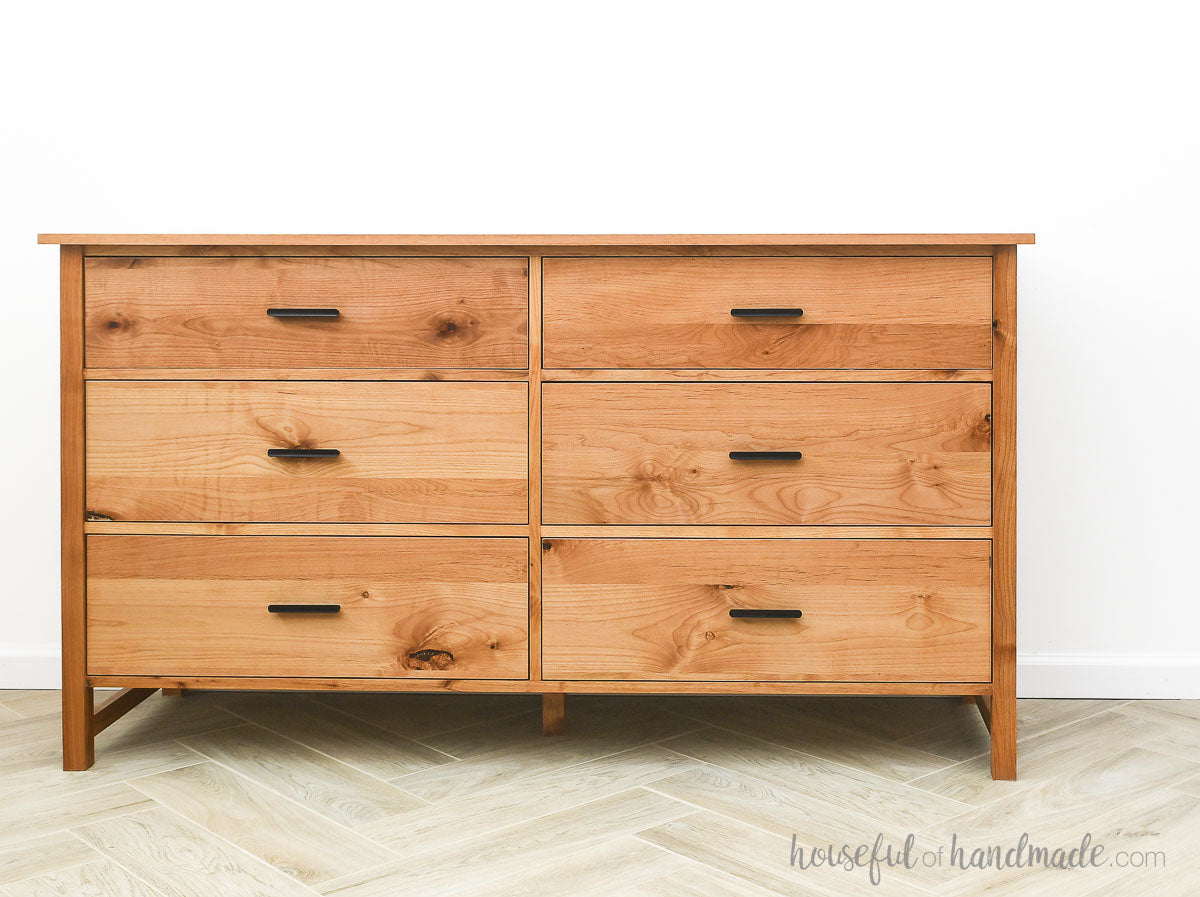 Classic 6 Drawer Dresser Build Plans