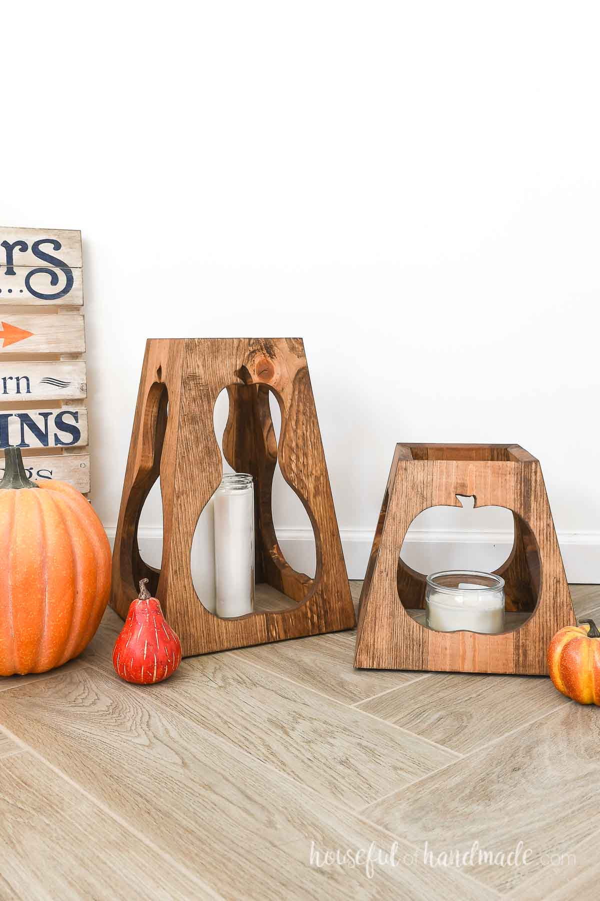 Fall Lanterns Woodworking Plans
