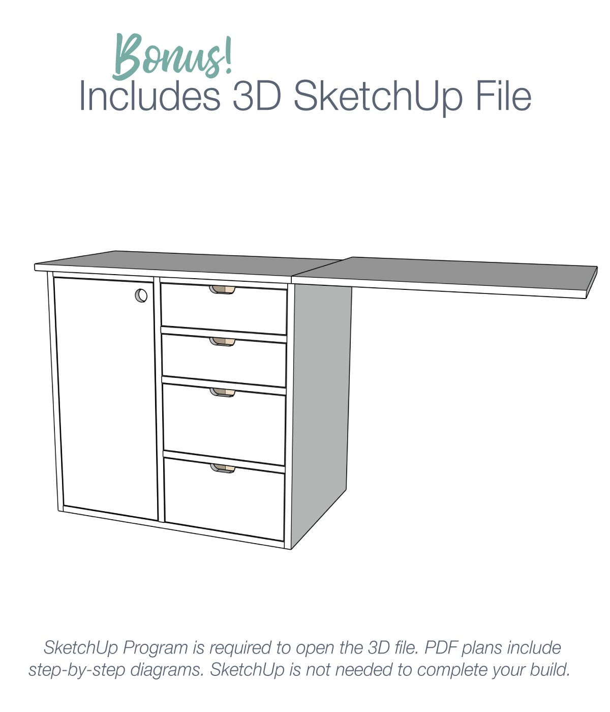 Gift Wrapping Cart Build Plans
