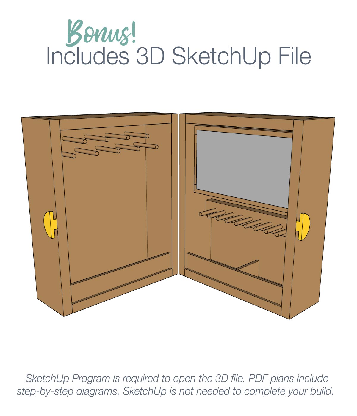 Large Jewelry Box Build Plans