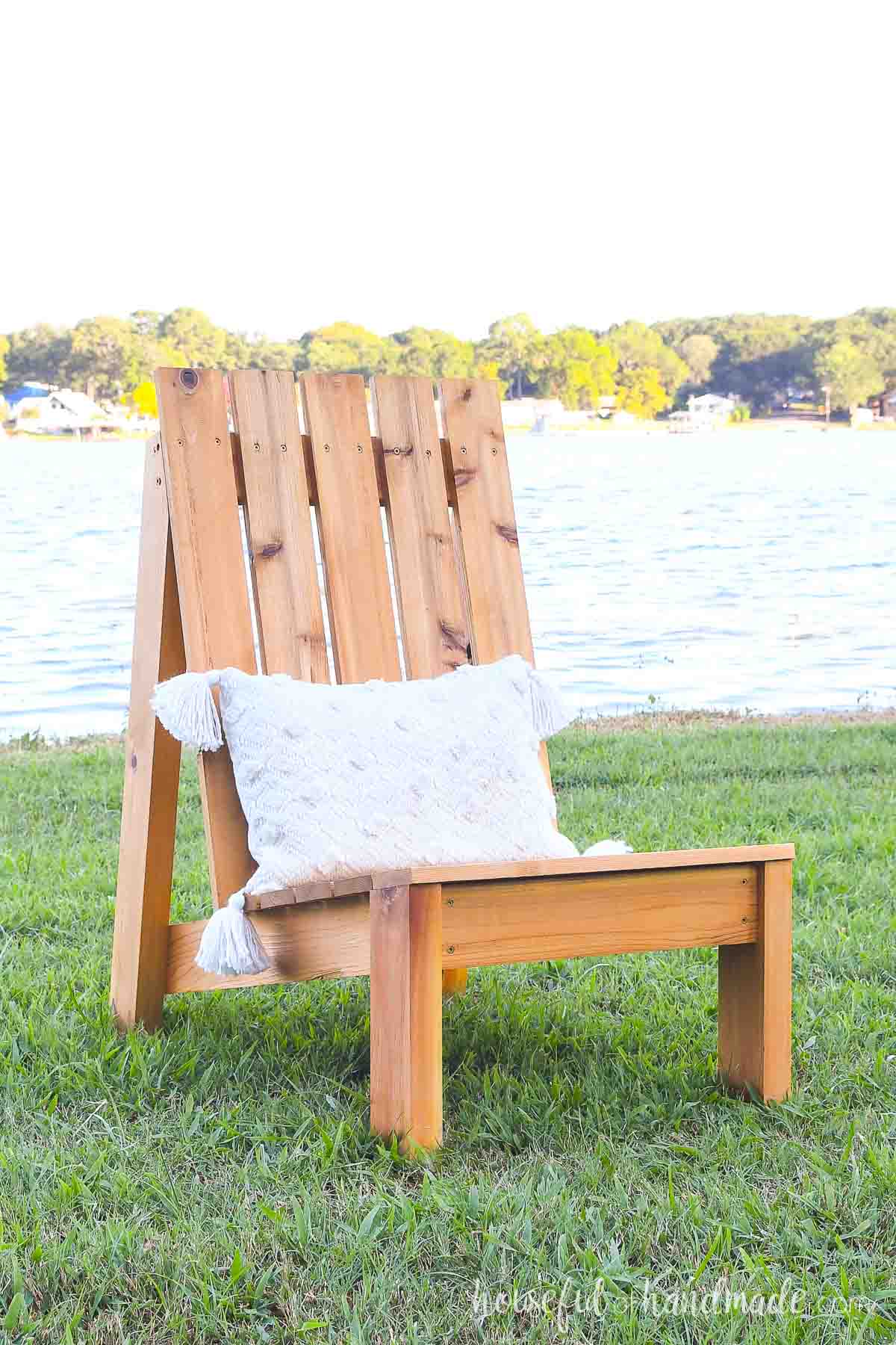 Modern Adirondack Chair Woodworking Plans