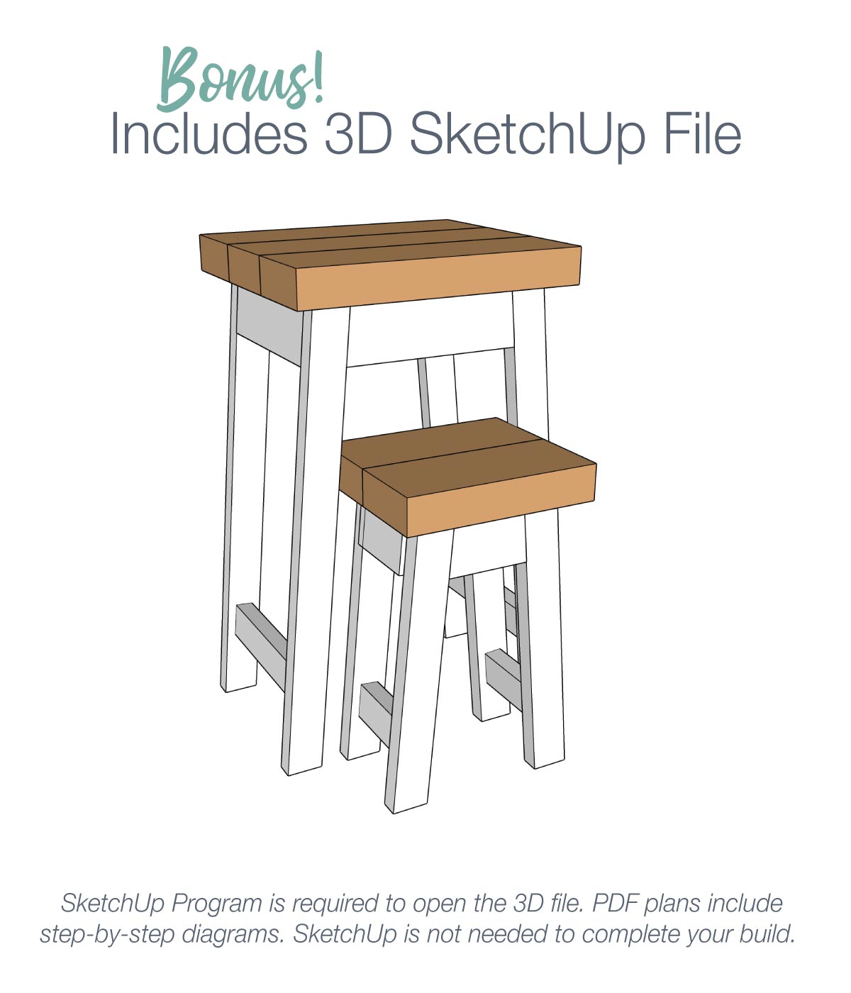 Nesting Plant Stands Woodworking Plans