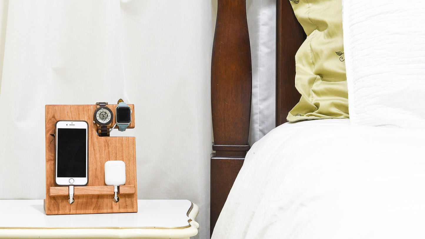 Nightstand Valet Docking Station Build Plans