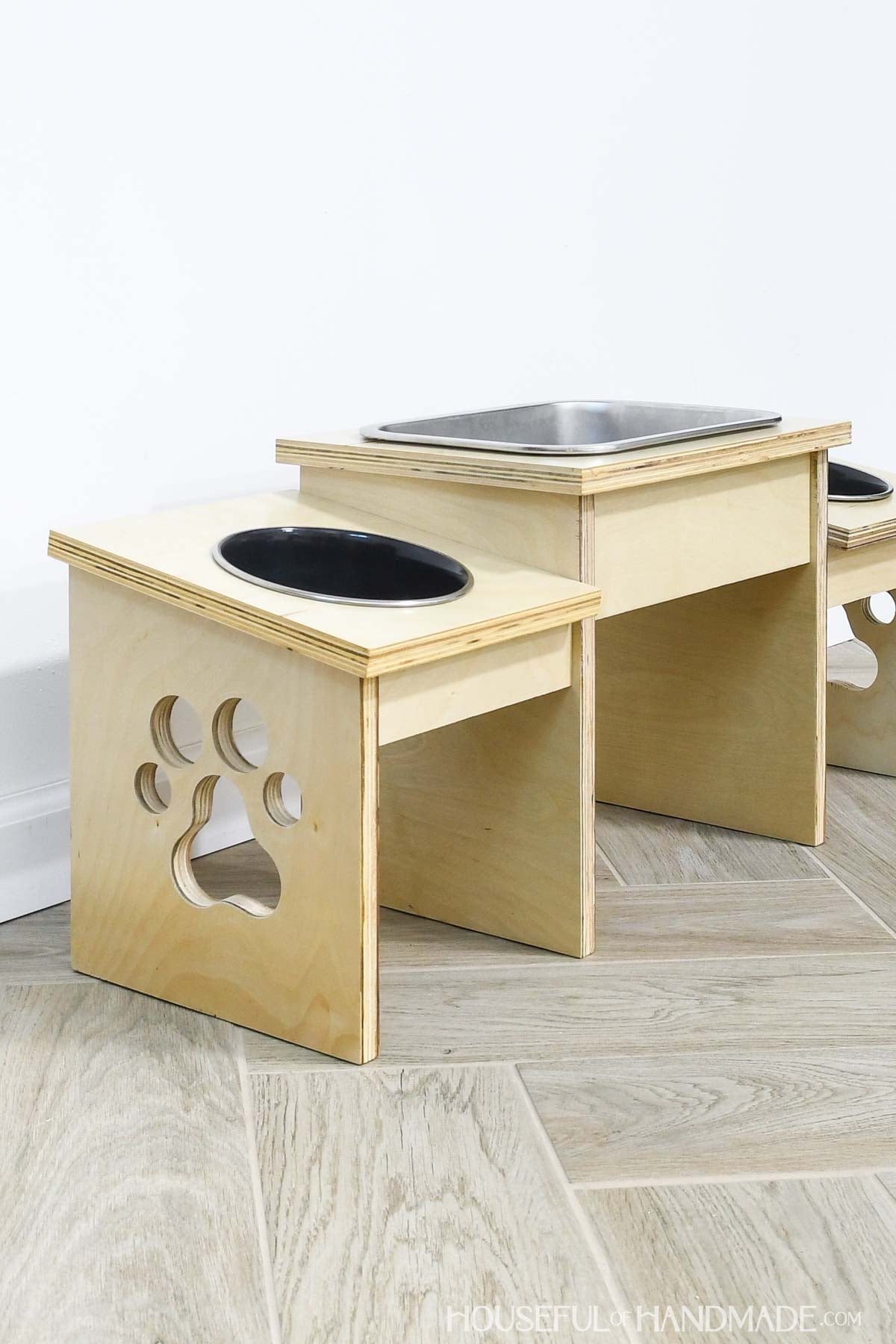 Dog Bowl Stand Woodworking Plans