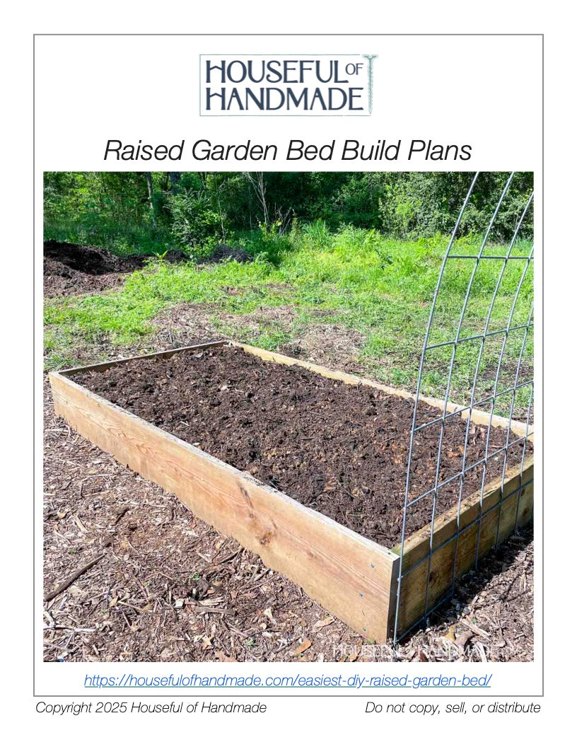 Easy Raised Garden Bed Woodworking Plans