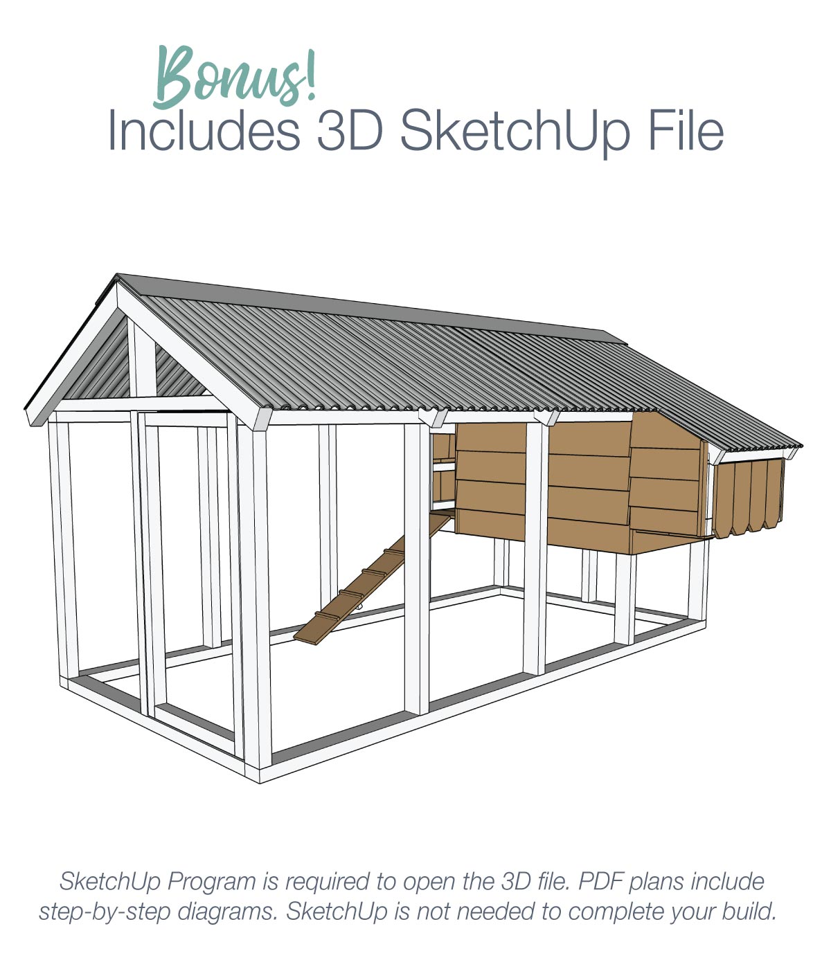 Small Chicken Coop Woodworking Plans