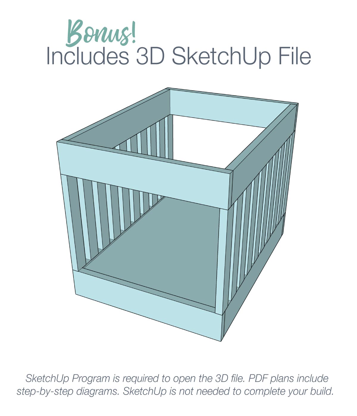 Stuffed Animal Storage Bin Woodworking Plans