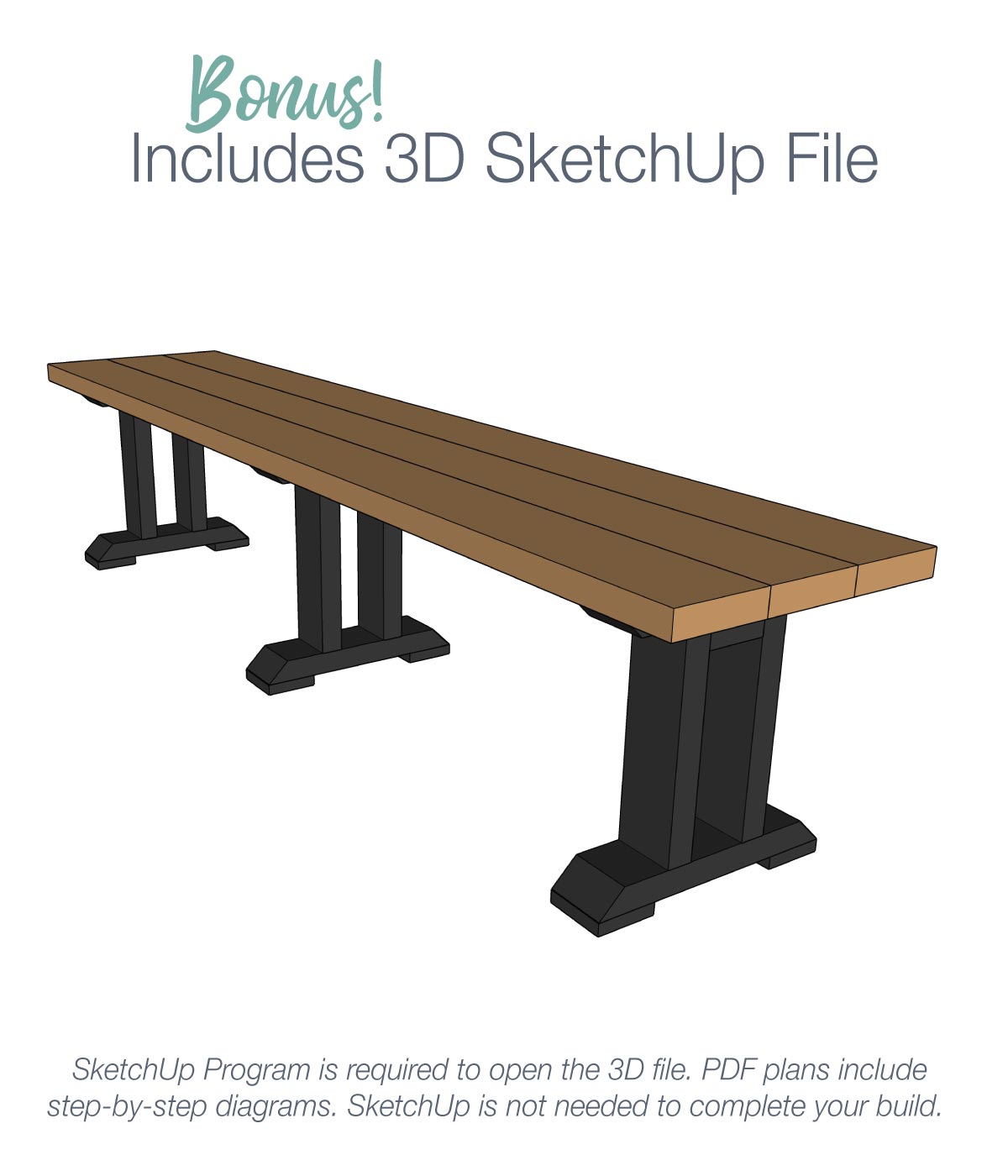 Dining Table Benches Woodworking Plans
