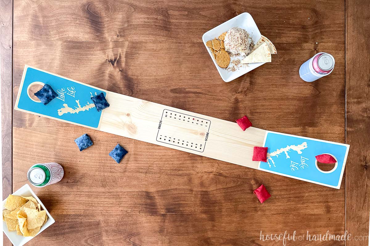 Tabletop Cornhole Game Build Plans