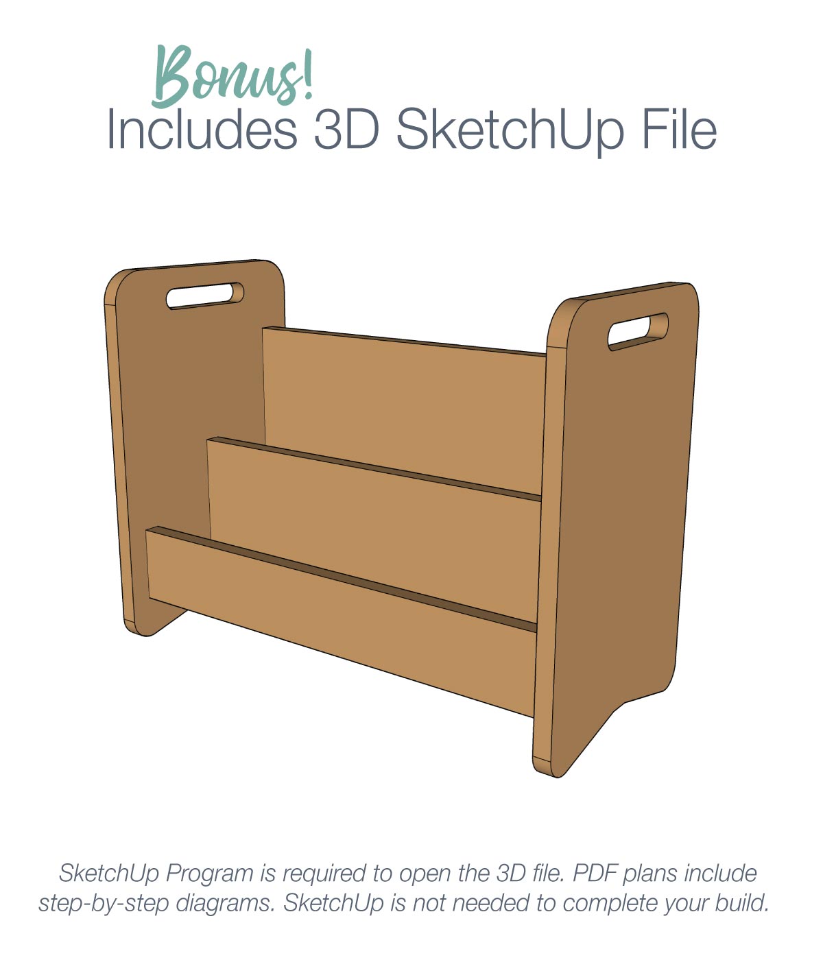 Montessori-Style Bookcase Build Plans
