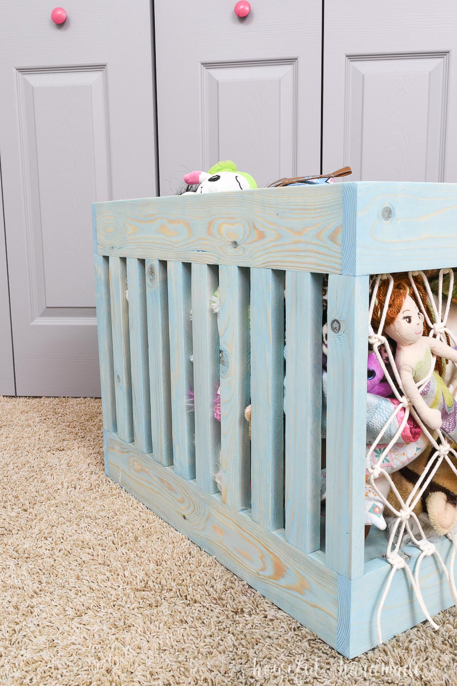 Stuffed Animal Storage Bin Woodworking Plans