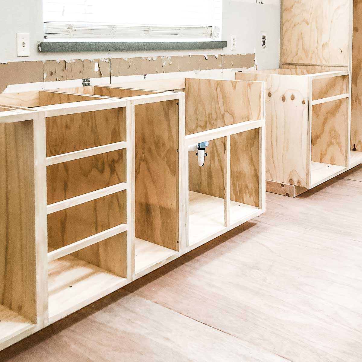 Face Frame Base Cabinet Woodworking Plans