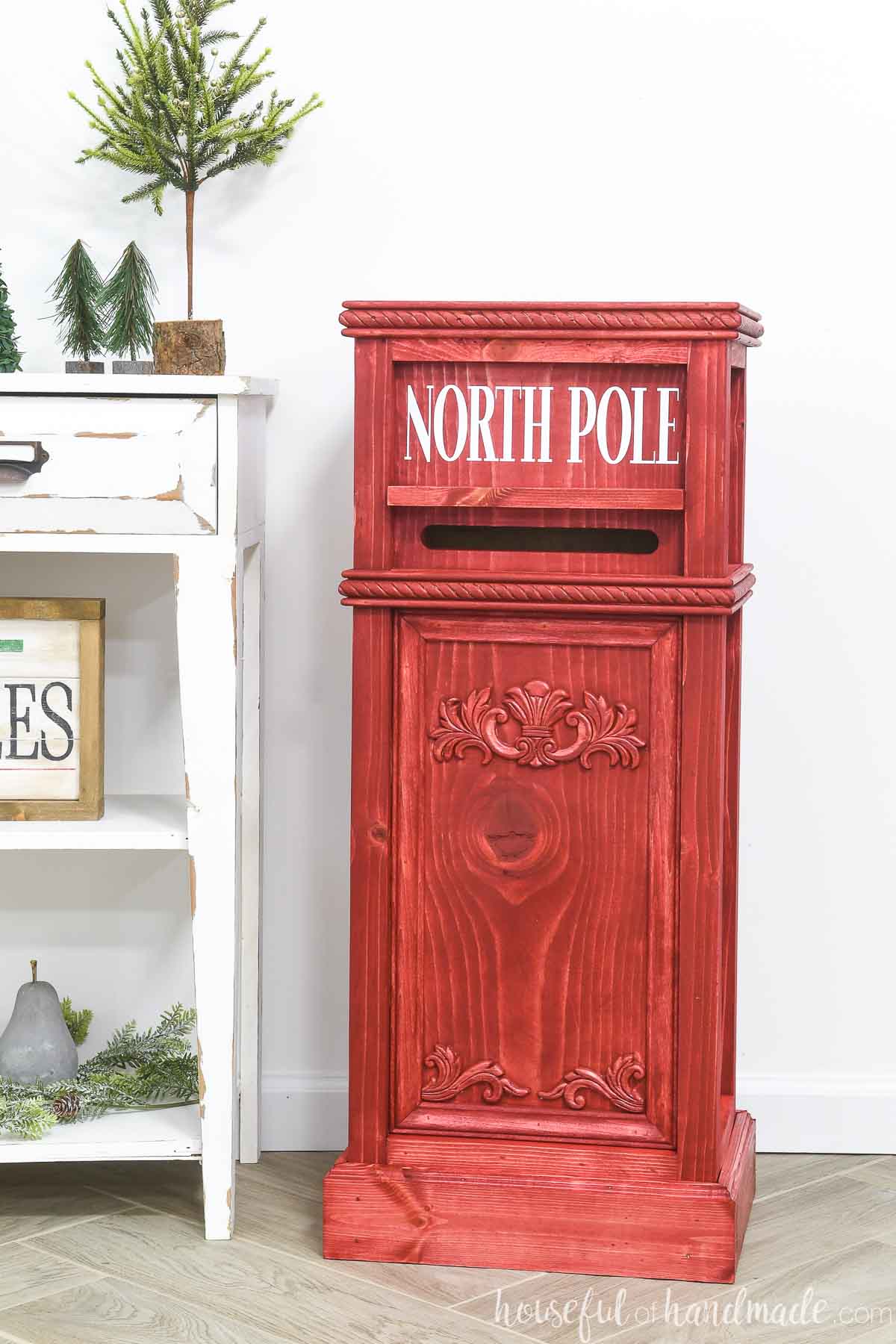 Santa Mailbox Build Plans