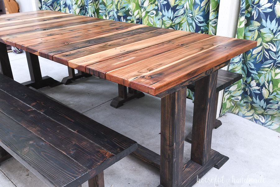 Modern Picnic Table Woodworking Plans