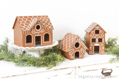 Wood Gingerbread Houses Woodworking Plans