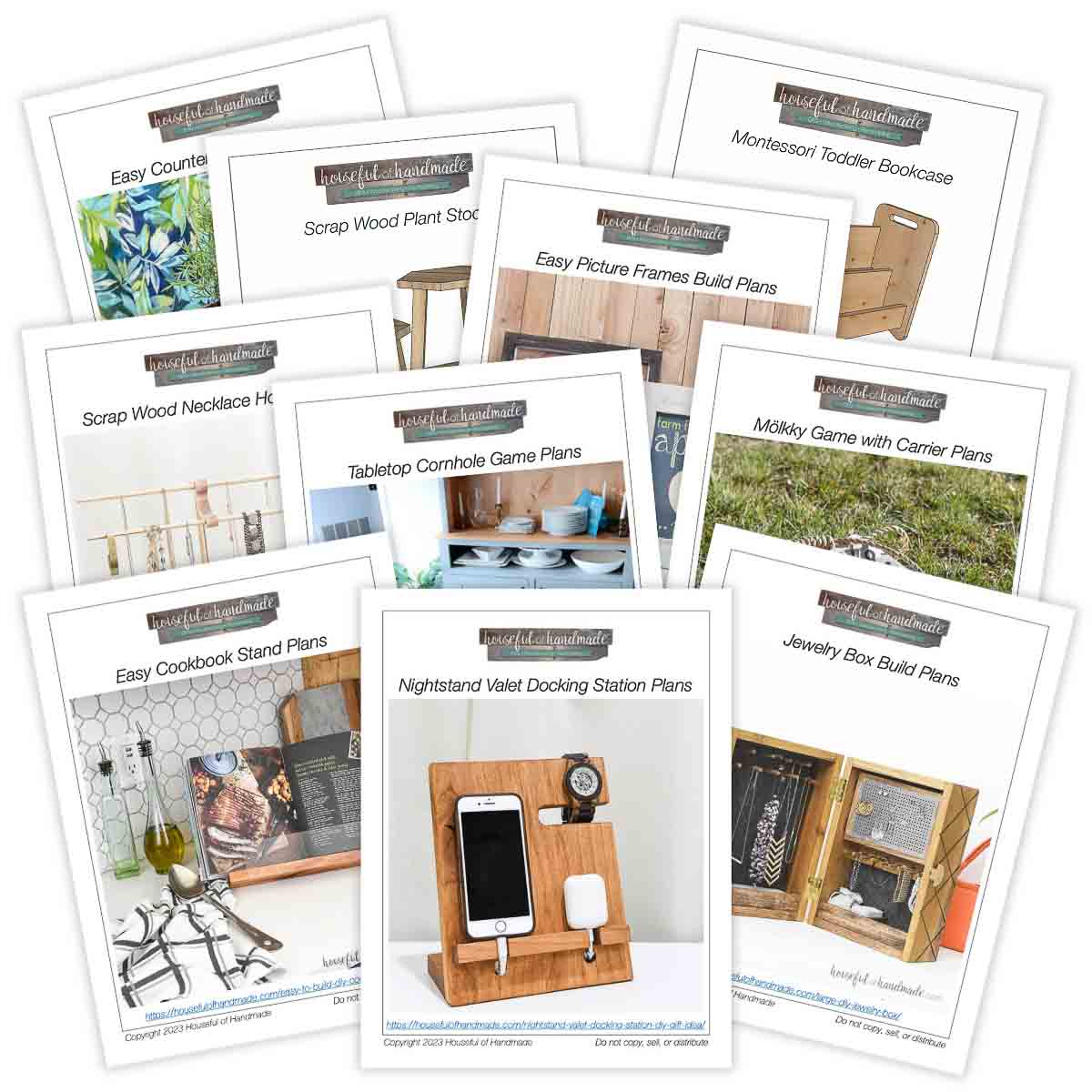 Ultimate DIY Gift Bundle - 10 PDF Build Plans