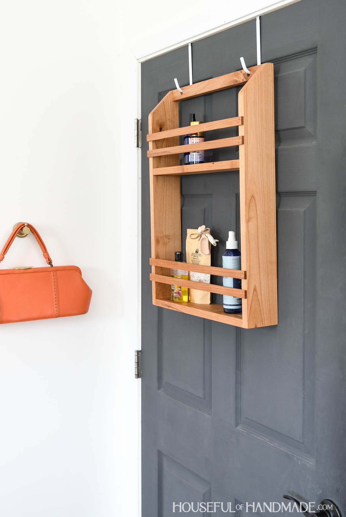 Over the Door Shelf Woodworking Plans