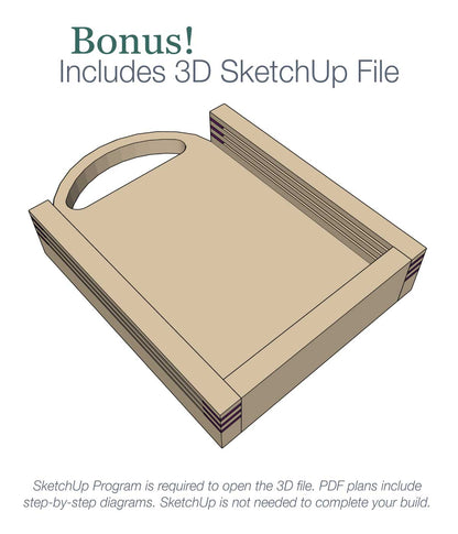 Bread Slicer Cutting Board Woodworking Plans