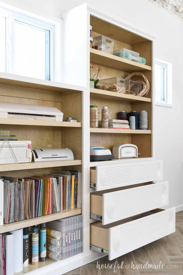 Built-in Storage Cabinets Woodworking Plans – Houseful of Handmade