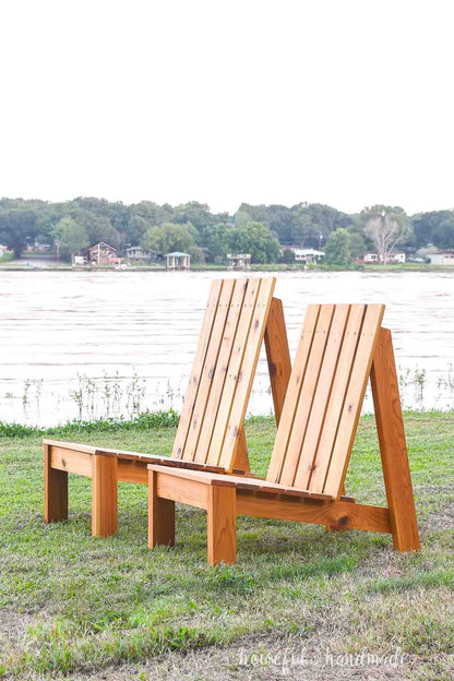 Modern Adirondack Chair Woodworking Plans