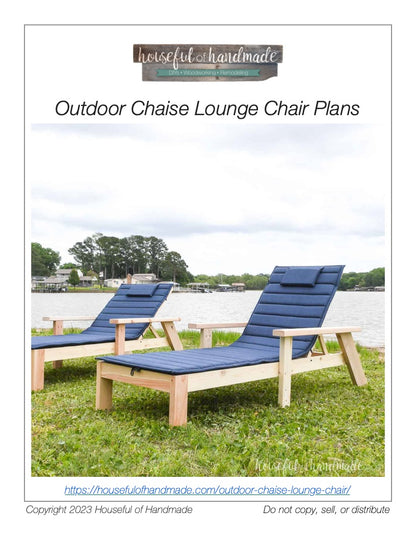 Chaise Lounge Chairs Woodworking Plans