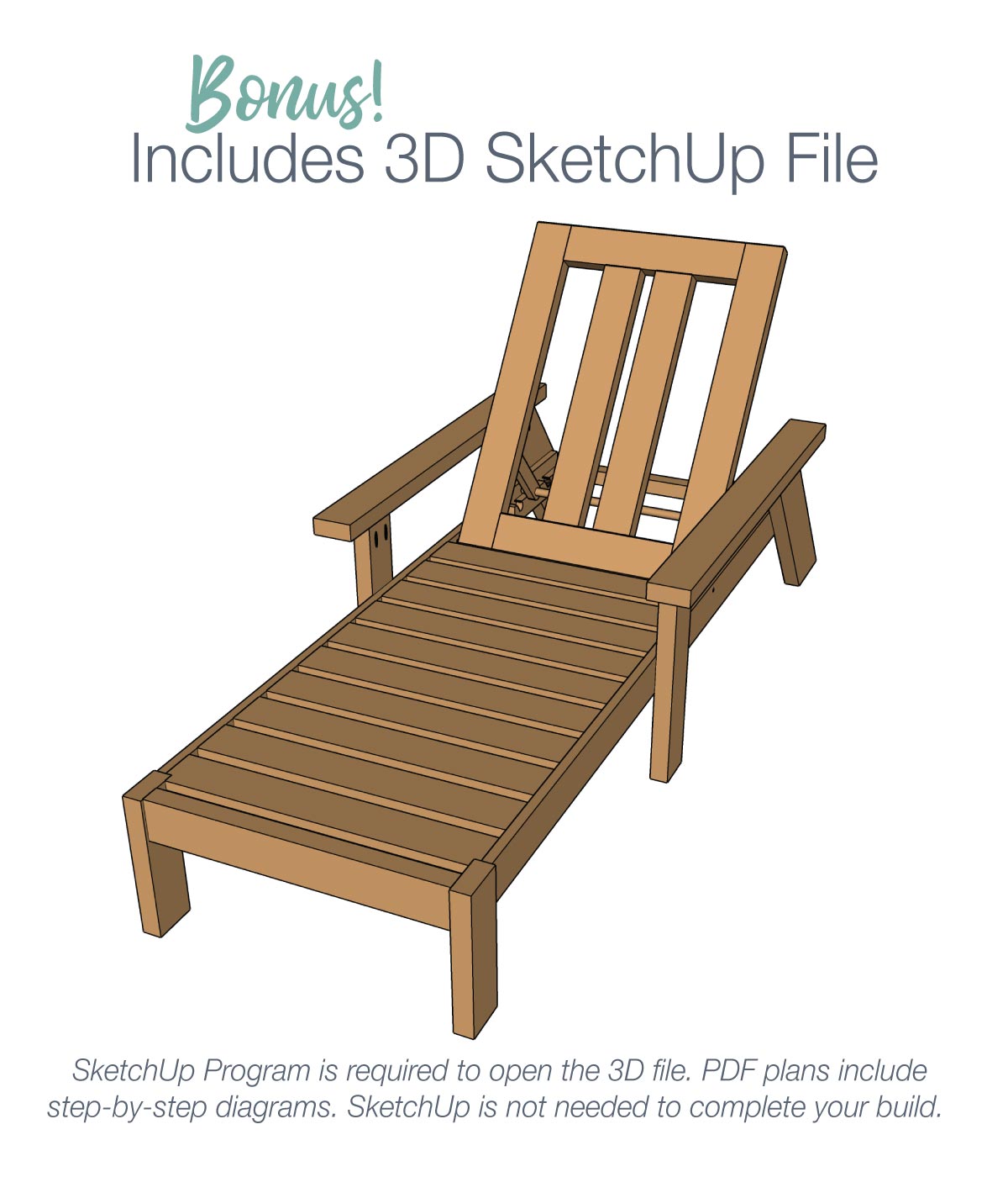 Chaise Lounge Chairs Woodworking Plans Houseful of Handmade