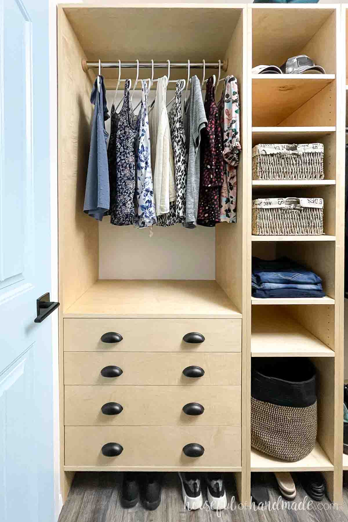 Closet Organizer Woodworking Plans – Houseful of Handmade