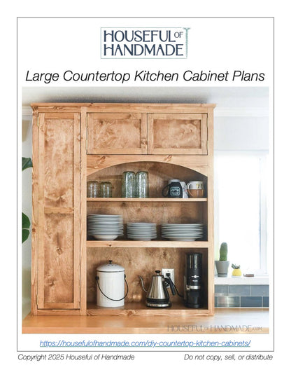 Countertop Kitchen Cabinets Woodworking Plans