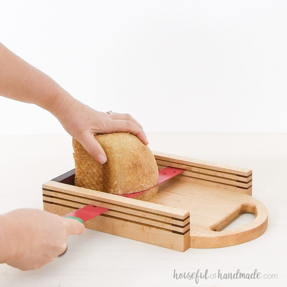 Bread Slicer Cutting Board Woodworking Plans