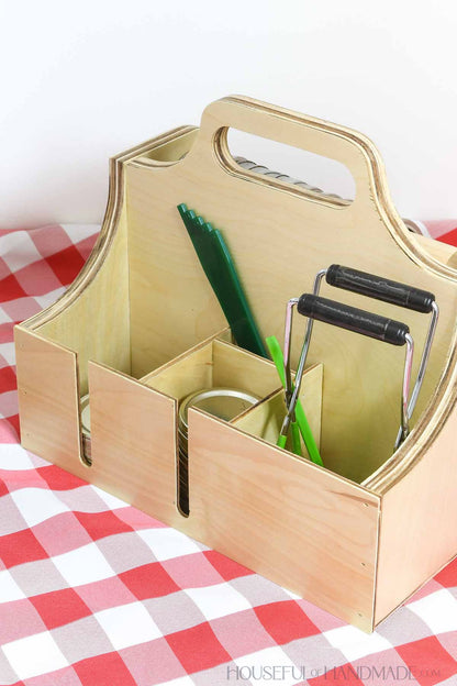 Canning Accessory Caddy Woodworking Plans