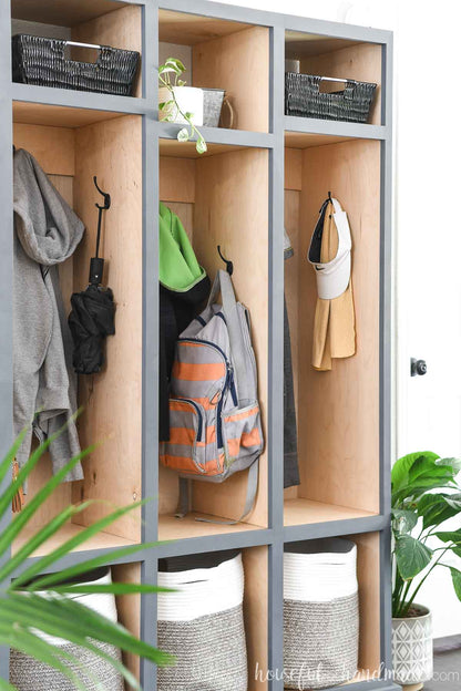 Mudroom Locker Cabinet Woodworking Plans