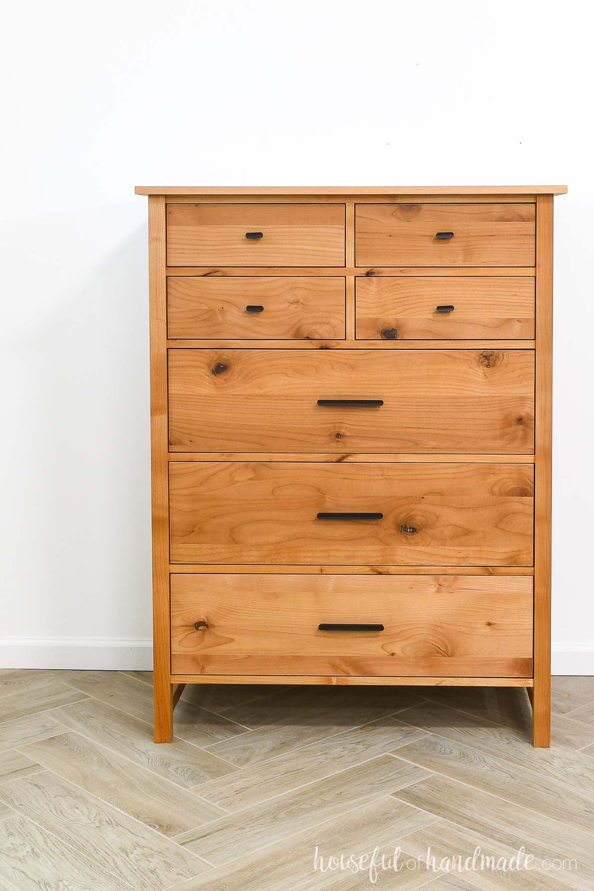 Classic Tall 7 Drawer Dresser Build Plans