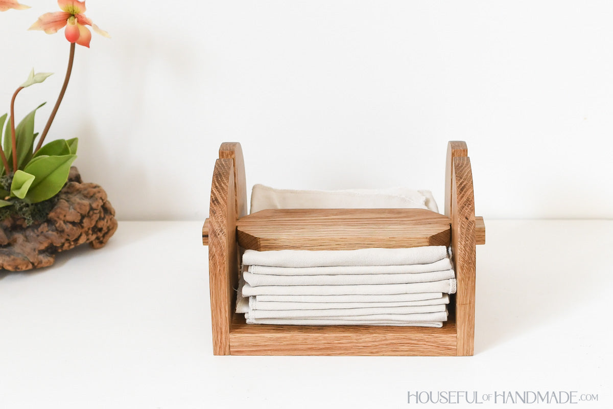 Napkin Holder Woodworking Plans