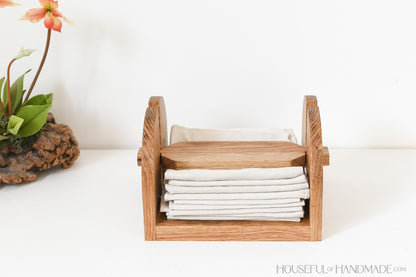 Napkin Holder Woodworking Plans