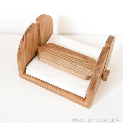 Napkin Holder Woodworking Plans