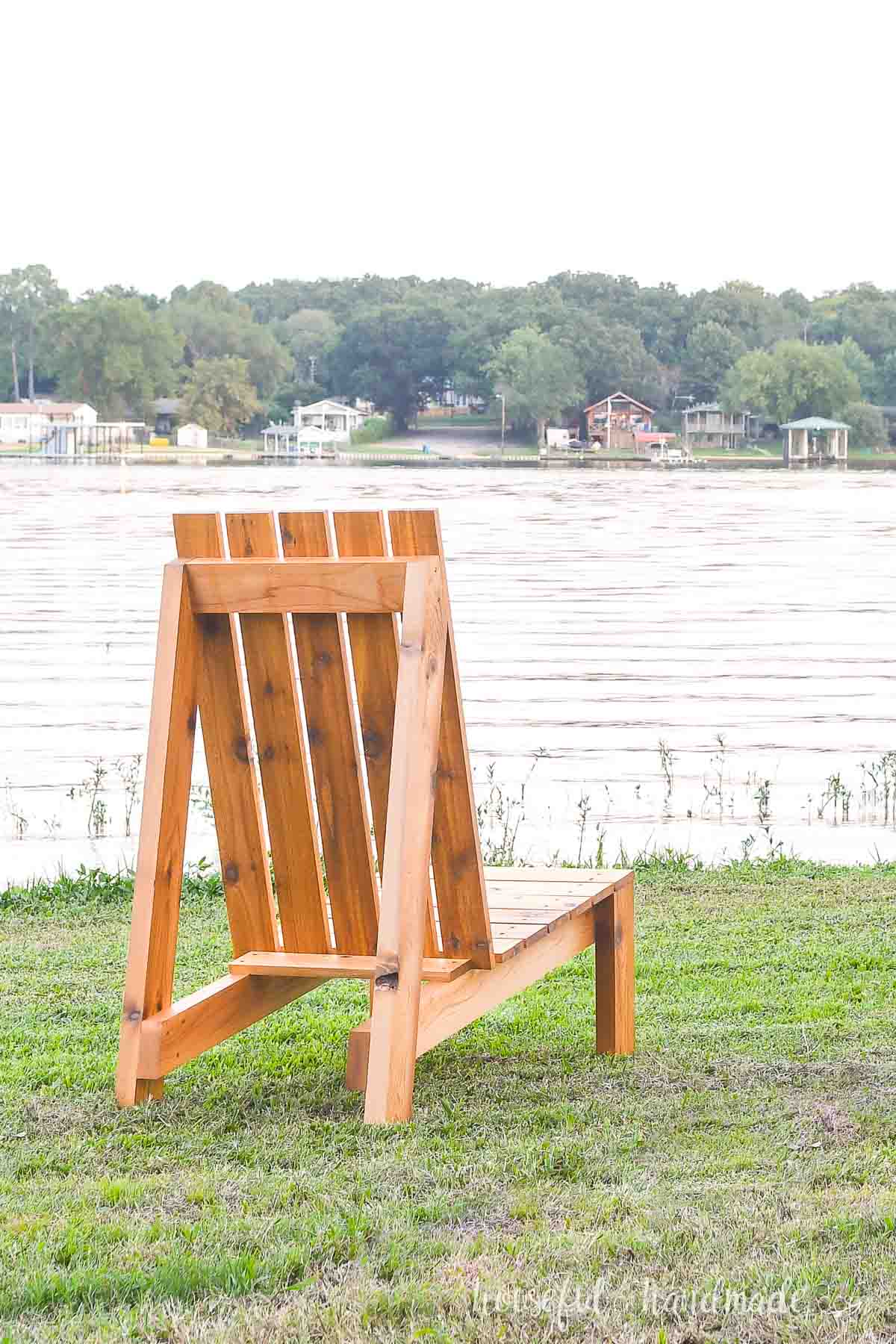 Modern Adirondack Chair Woodworking Plans