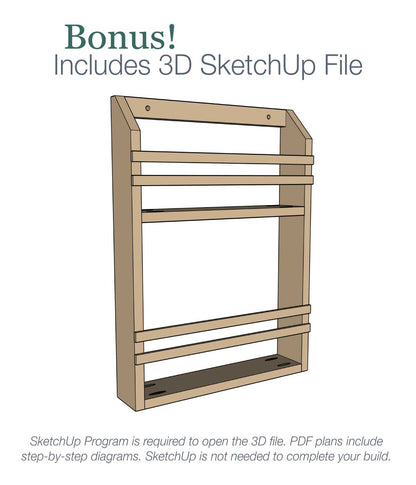 Over the Door Shelf Woodworking Plans