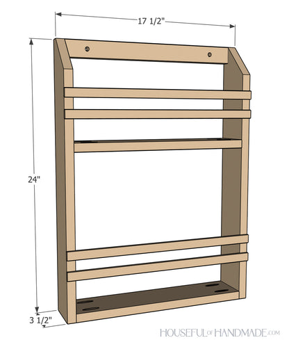 Over the Door Shelf Woodworking Plans