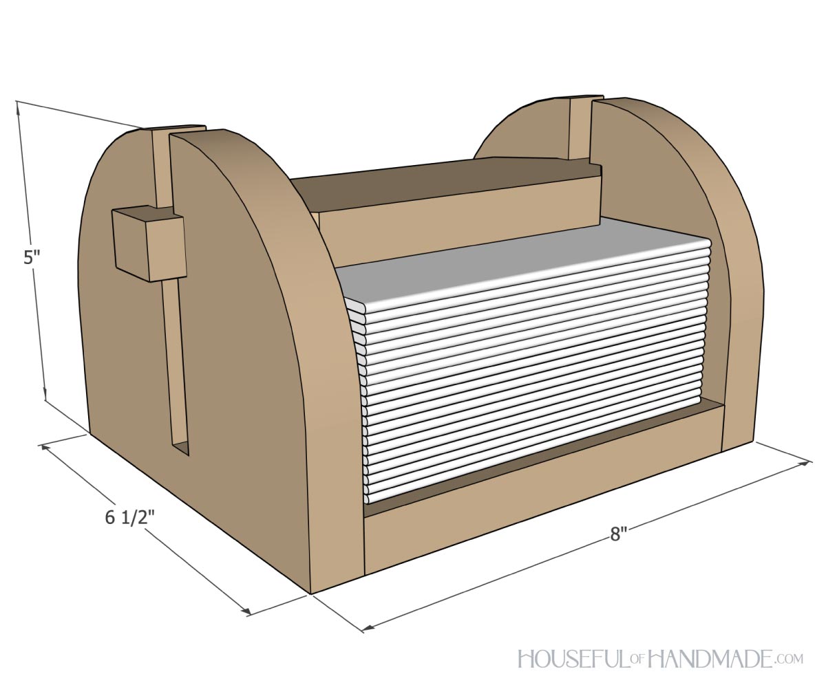 Napkin Holder Woodworking Plans