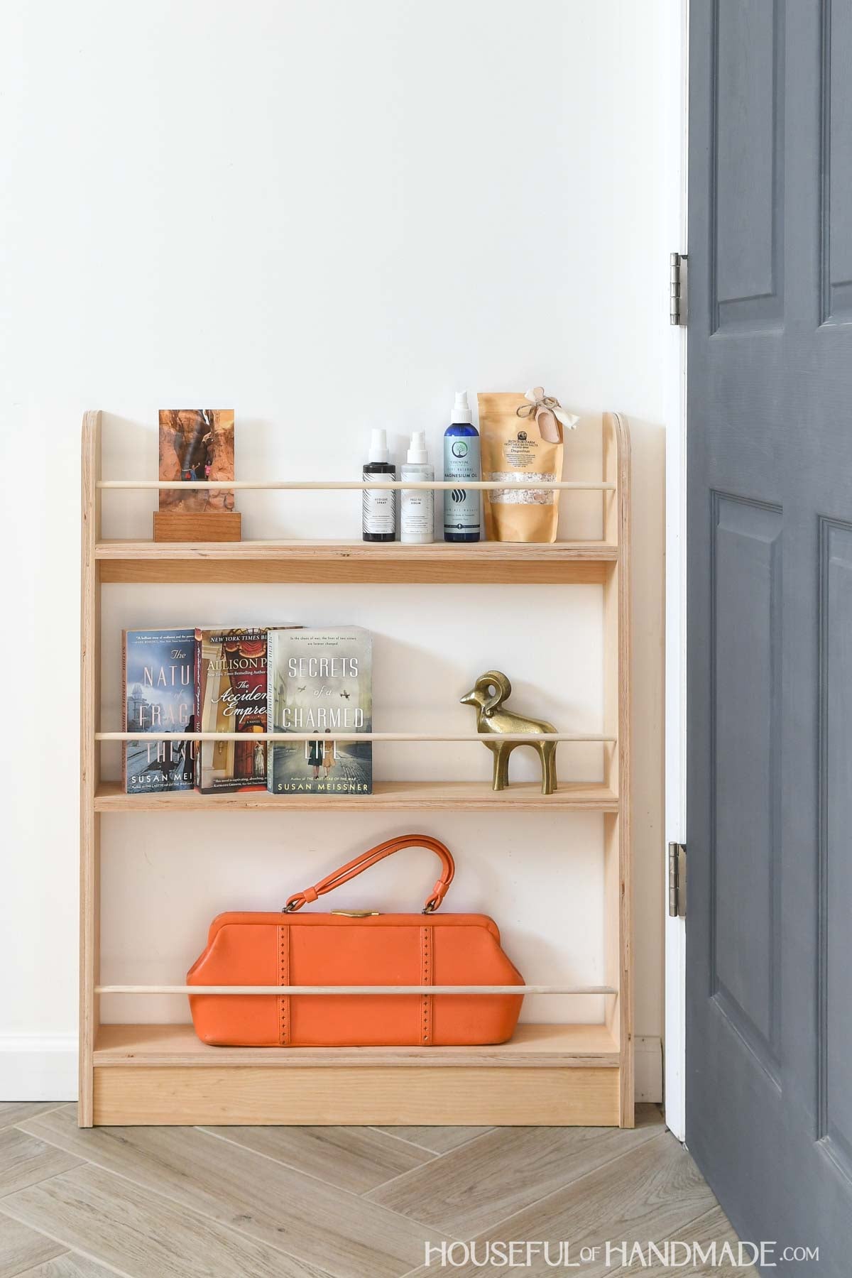 Behind the Door Shelf Woodworking Plans