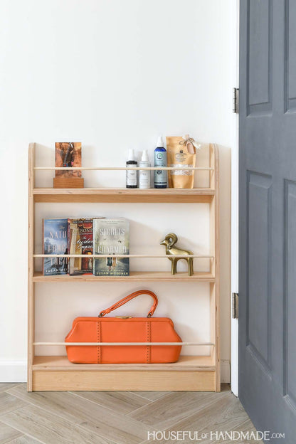 Behind the Door Shelf Woodworking Plans