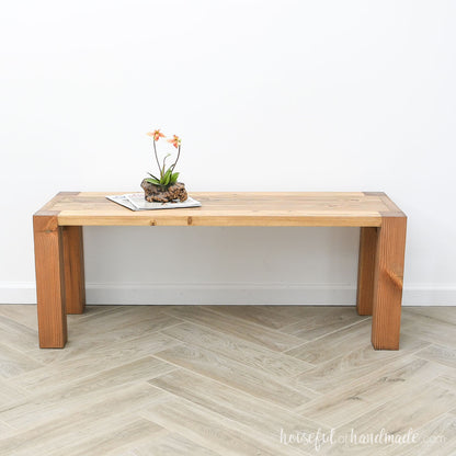 Chunky Coffee Table Woodworking Plans