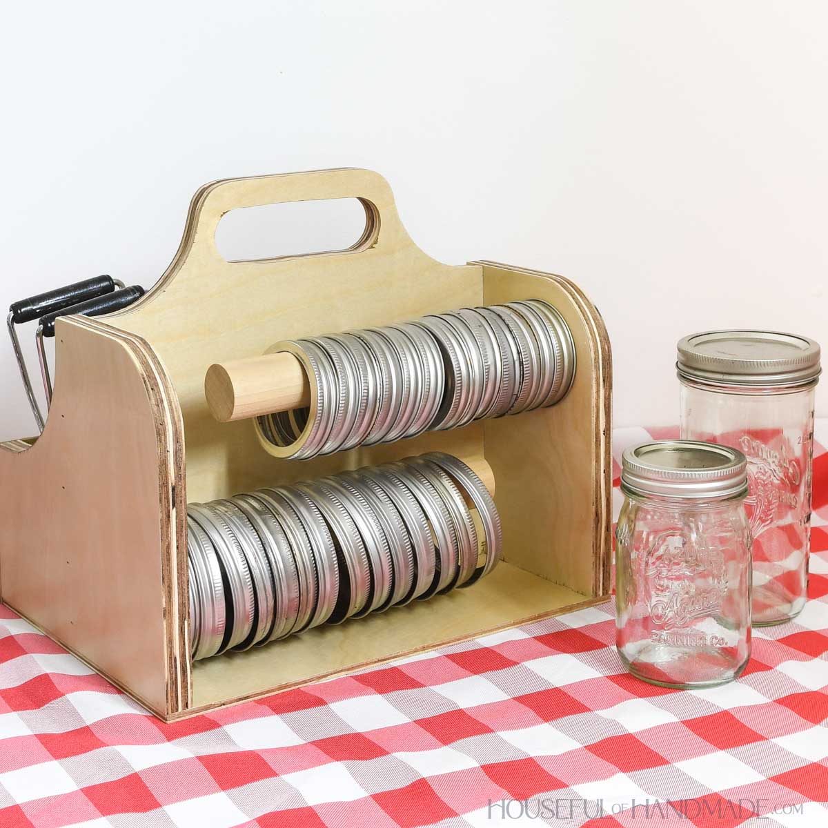 Canning Accessory Caddy Woodworking Plans
