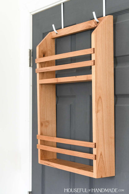 Over the Door Shelf Woodworking Plans