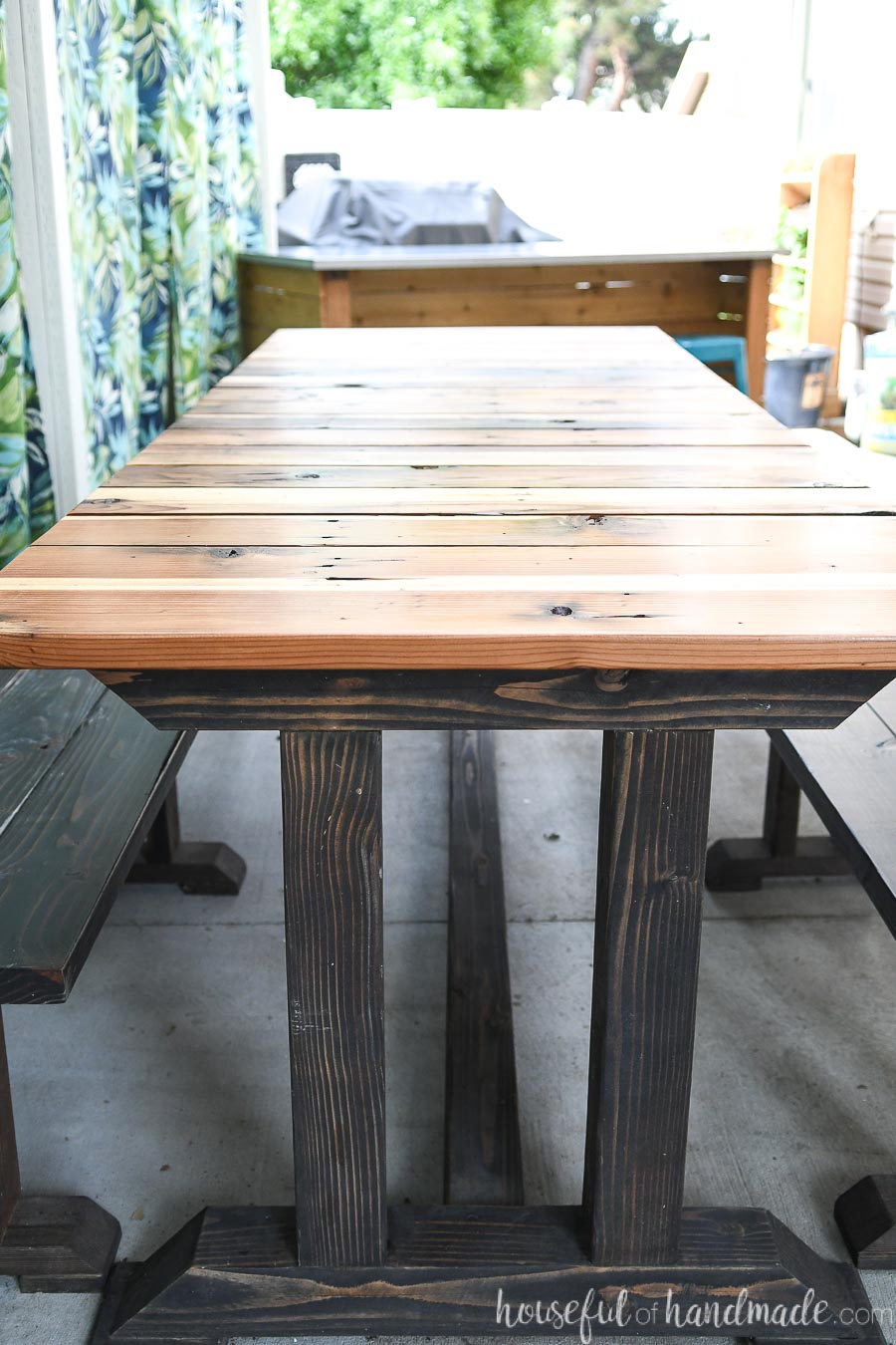 Modern Picnic Table Woodworking Plans
